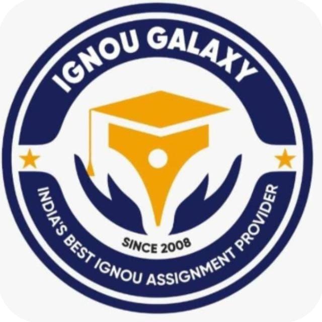 IGNOU assignment solution