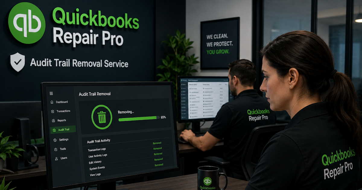Audit Trail Removal Service: A Practical Guide to Faster, Cleaner QuickBooks Files