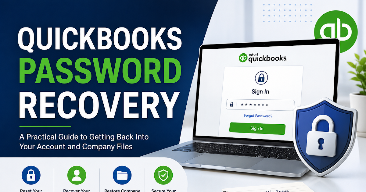 Locked Out of QuickBooks? How to Recover Your Password, Fix Login Problems, and Regain Access